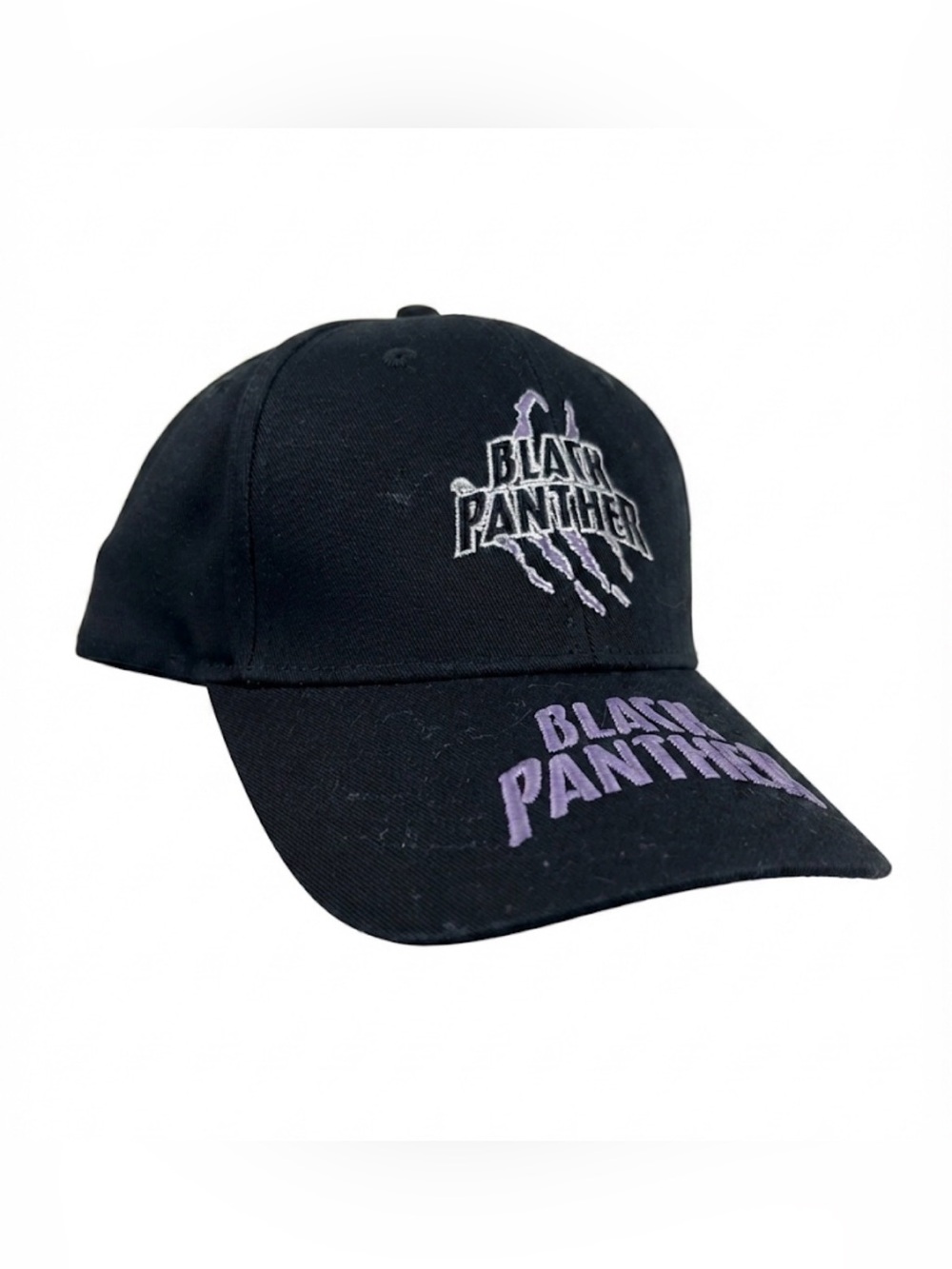 Volvik x Marvel Black Panther Cap Black Adjustable Golf Hat Baseball Men's